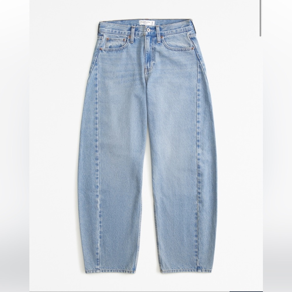 Abercrombie barrel jeans